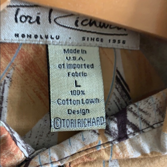 Tori Richard aloha shirt - Picture 3 of 3